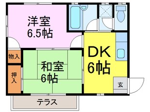 コーポハセガワＣの物件間取画像